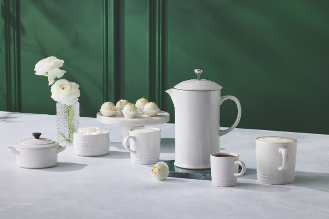 Stoneware Coffee PressWhite image number 6